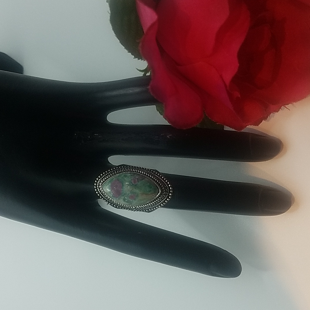 Ruby Fuchsite Ring